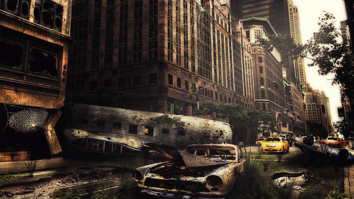 Image pour le genre : Post-apocalypse.